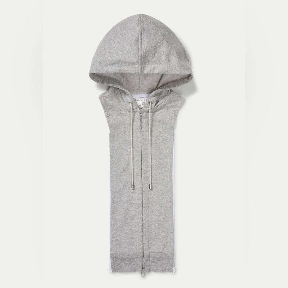 Veronica Beard Heather Grey Hoodie Dickey
